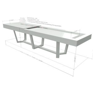 Onyx Shuffleboard Table - 4 lengths - Image 5