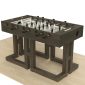 Maze Foosball Table Image