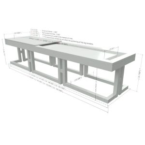 Maze Shuffleboard Table - 4 lengths - Image 4