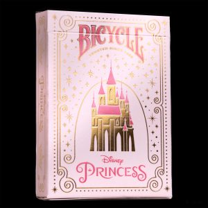 Bicycle Disney Princess playing cards pink