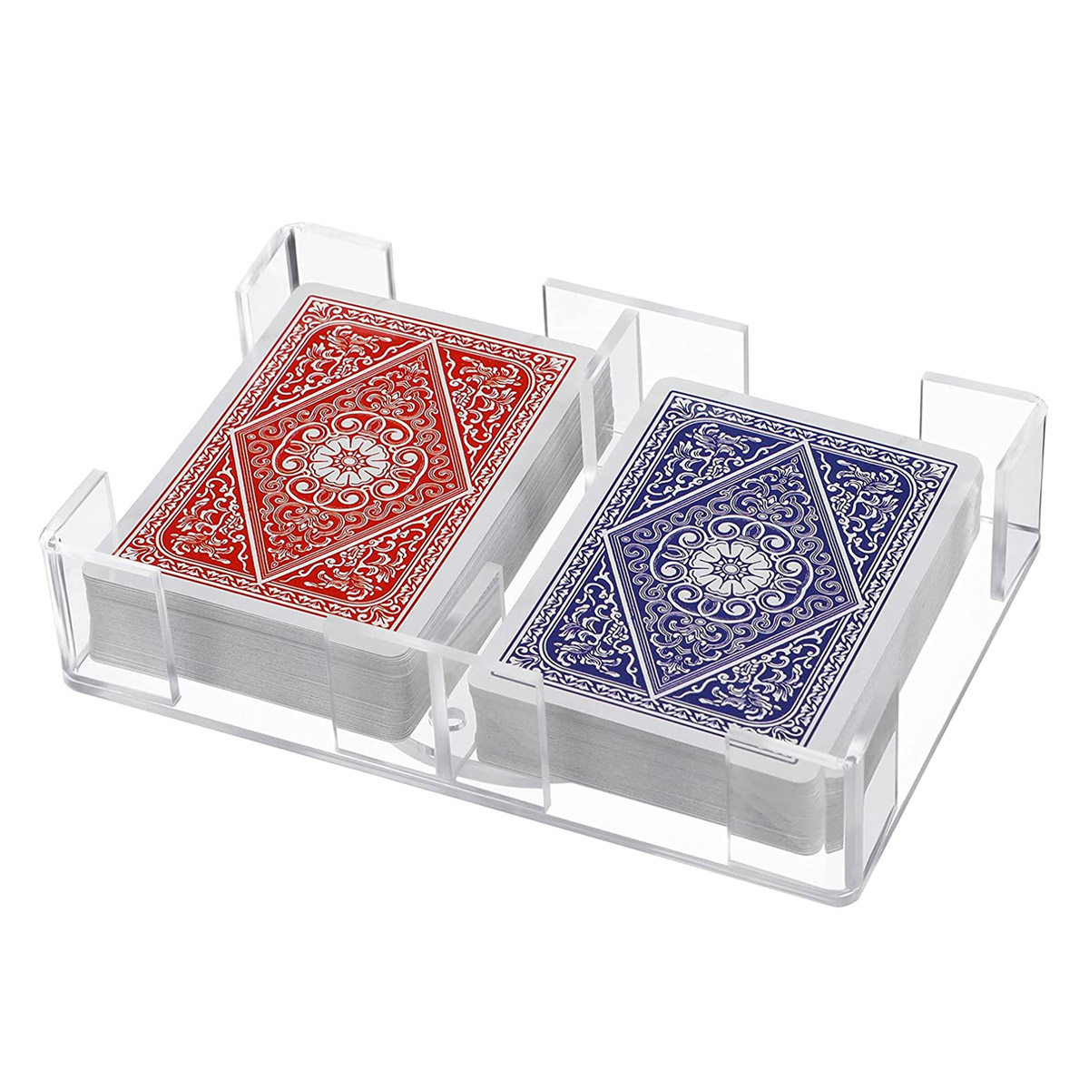 2 Deck Revolving Card Tray