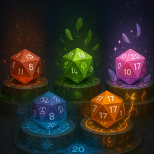Jumbo Foam d20 Dice - Assorted Colors, price for each