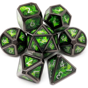 Haxtec Real Scene Dice - Acid Splash 7pc Dice Set