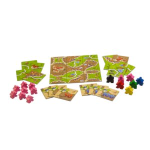 Carcassonne Exp. 1: Inns and Cathedrals Components