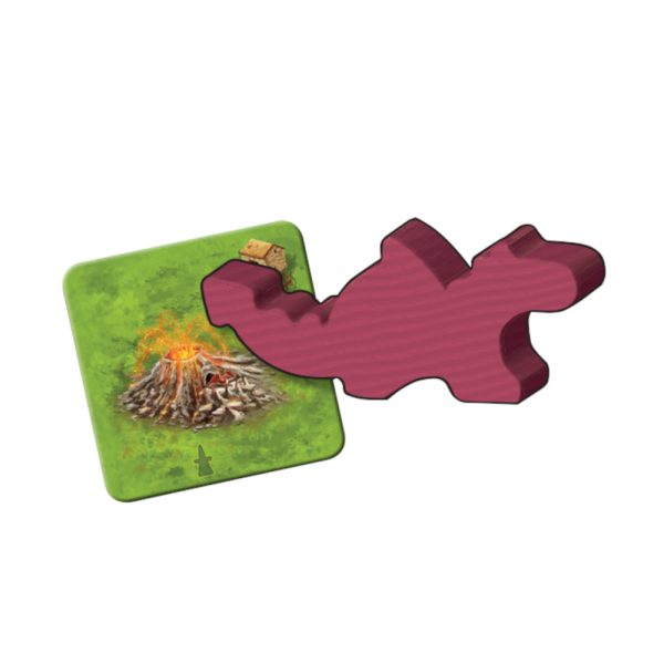 Carcassonne Expansion 3 Dragon and Volcano