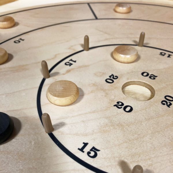 Deluxe Ash Crokinole Board