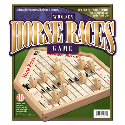 Wooden Horse Race Game