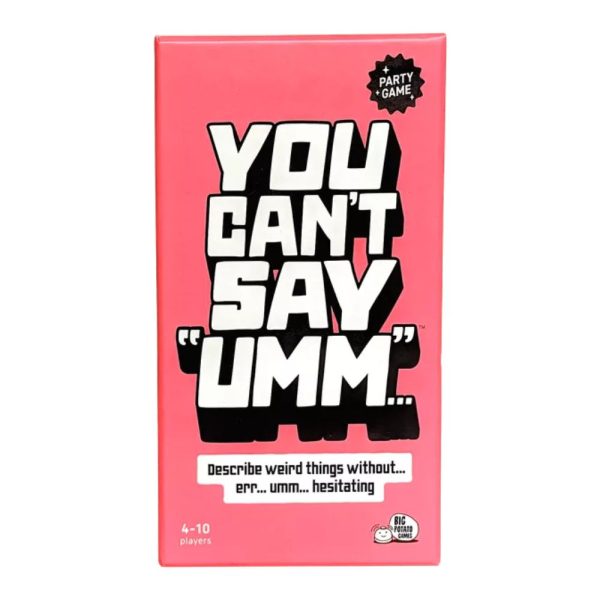 You Can't Say "Ummm"