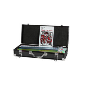 Mah Jong Set - Ivory tile in Black Case