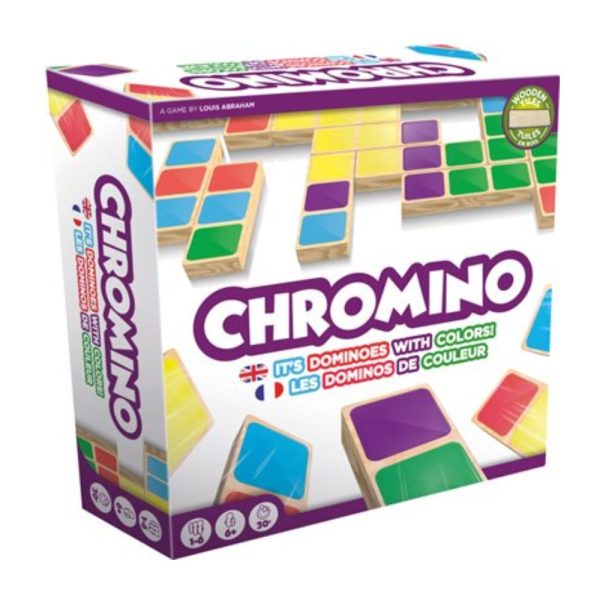 Chromino Wood Version Box Cover