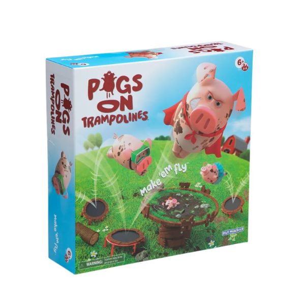 Pigs on Trampolines