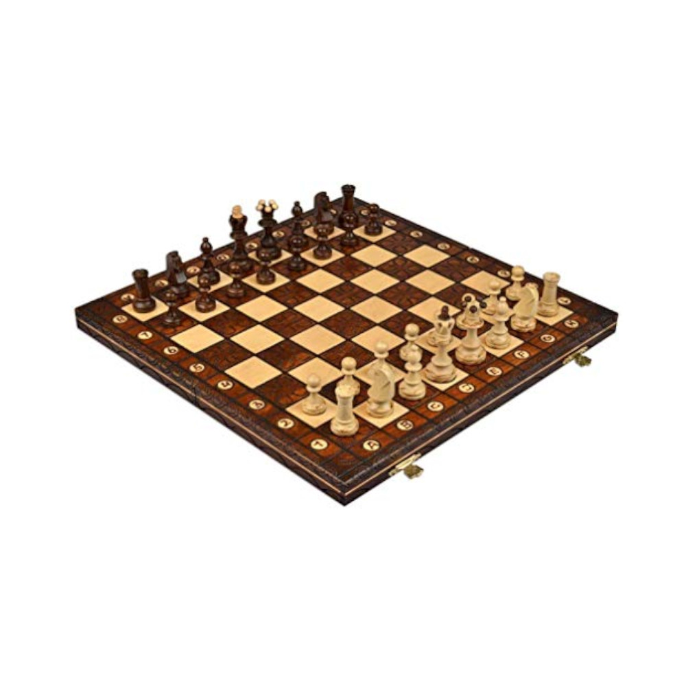 Wegiel Junior 16in Wooden Chess Set