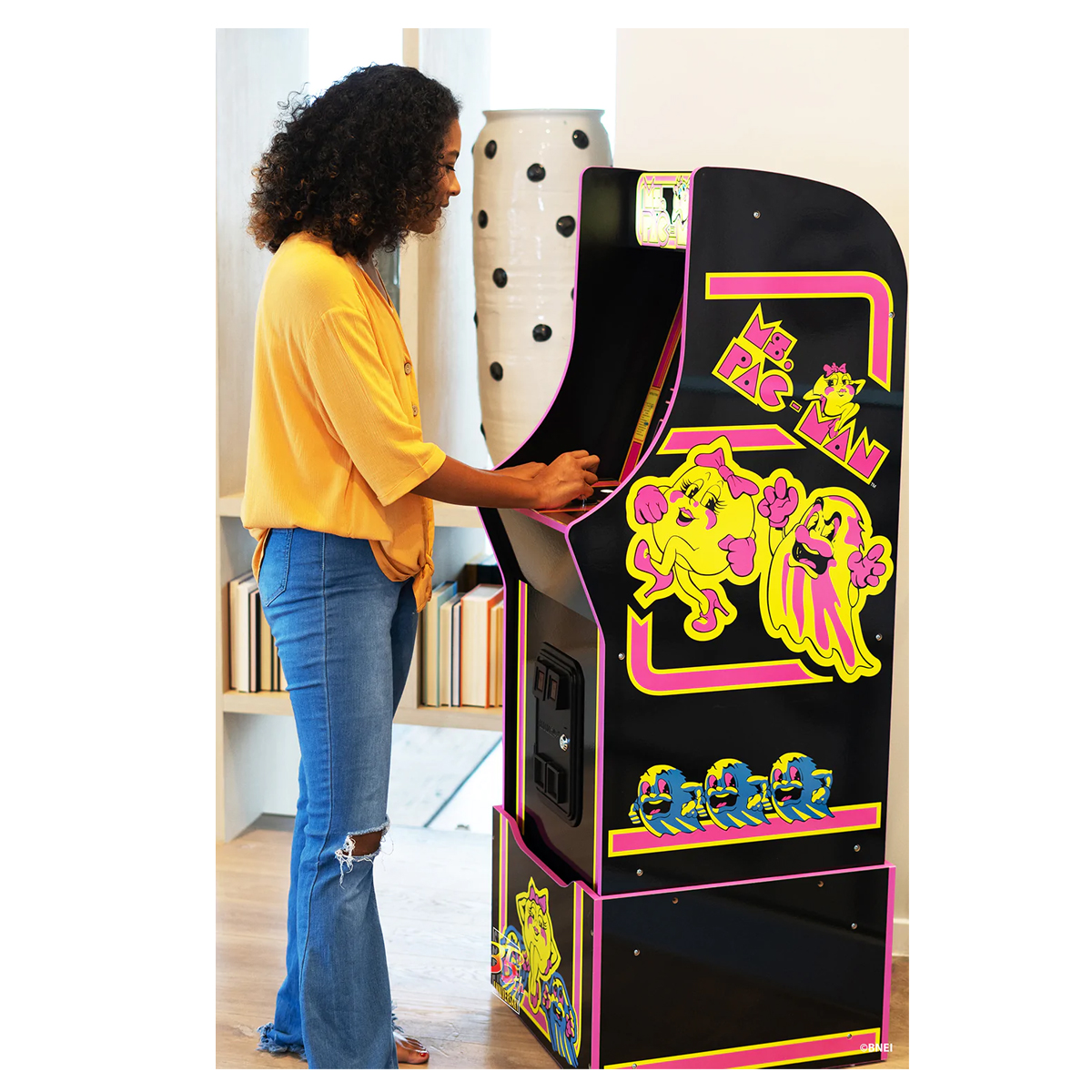  Arcade1Up BANDAI NAMCO Legacy Arcade Game Ms. PAC-MAN