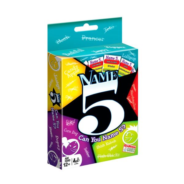 Name 5 Card Game