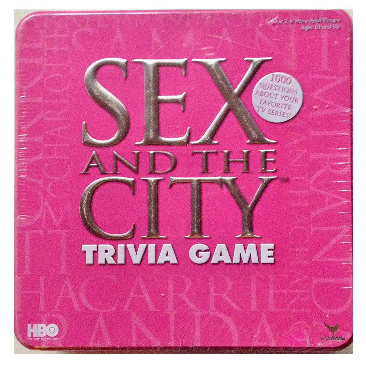 Sex and The City Trivia Card Game