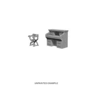 WizKids Desk and Chair Miniature