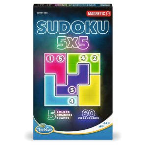 ThinkFun Sudoku 5x5 Magnetic Travel Puzzle