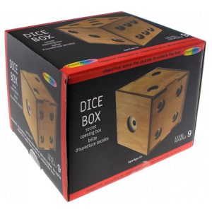 Puzzle Master Dice Box (wooden) Puzzler - Level 9 - Image 3