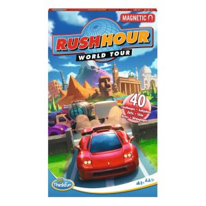 ThinkFun Rush Hour World Tour Magnetic Travel Puzzle