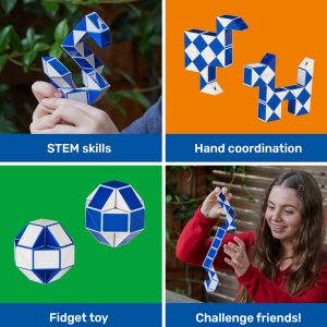 Rubik’s Connector Snake 2-Pack - Image 3