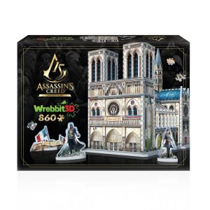 Wrebbit Assassin’s Creed Unity - Notre-Dame 860 Piece 3D Puzzle (W3D-2023)