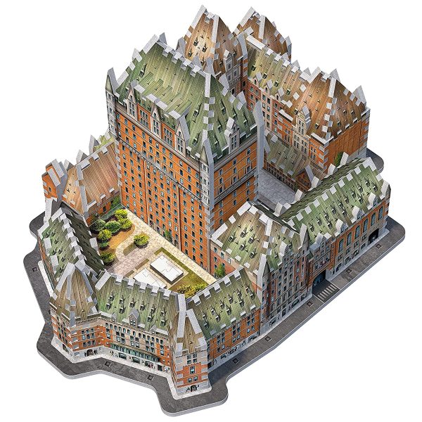 Wrebbit Castles and Cathedrals: Le Chateau Frontenac 865 Piece 3D