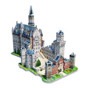 Wrebbit Castles And Cathedrals: Neuschwanstein Castle 890 Piece 3D Puzzle (W3D-2005) - Image 3