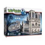 Wrebbit Castles And Cathedrals: Notre-Dame De Paris 830 Piece 3D Puzzle (W3D-2020)