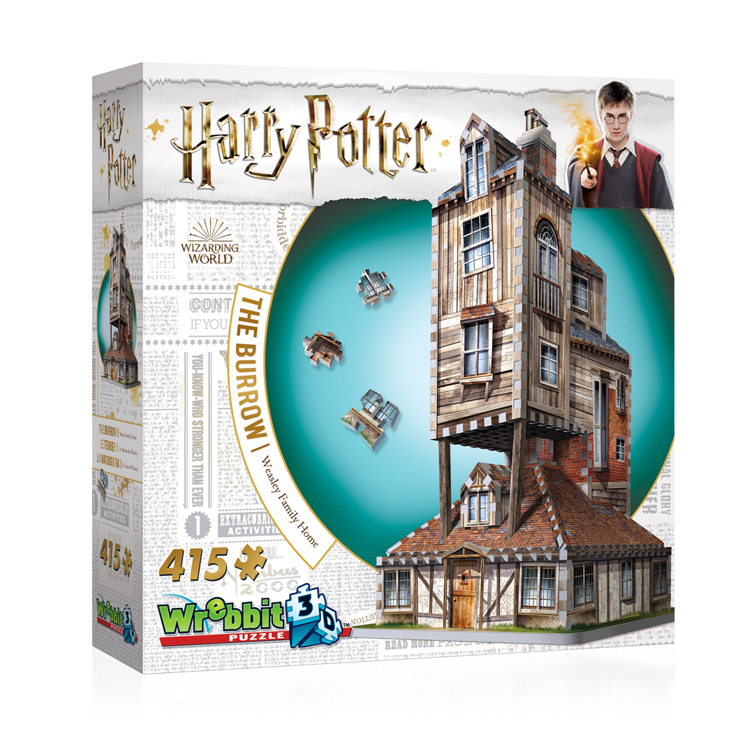 Wrebbit Harry Potter: Hogsmeade - The Three Broomsticks 395 Piece 3D Puzzle  (W3D-1012)
