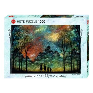 Heye art. 29969 Puzzle 1000 pezzi - Cosmic dust - inner mist by Andry Kehoe  dimensioni 70x50cm