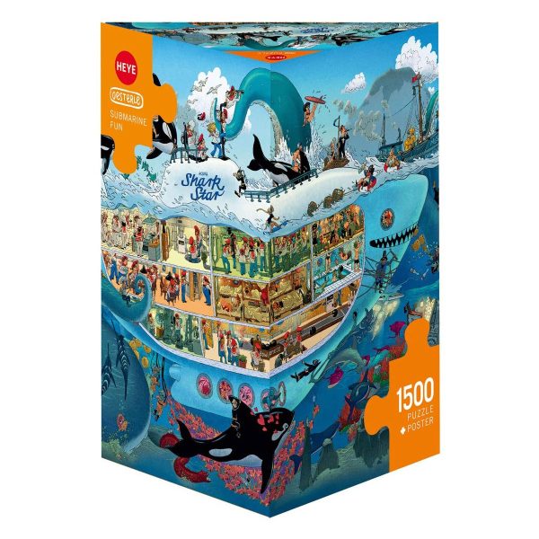 Heye Submarine Fun Puzzle Box Image
