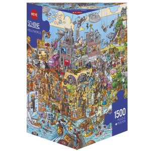 Puzzle 4000 pièces - Degano : l'Europe des dragons unis - Heye - Rue des  Puzzles