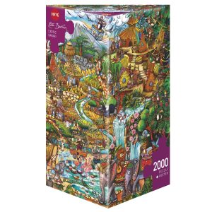 Heye O Sole Mio! 2000 Piece Puzzle in a Triangular Box (29843)