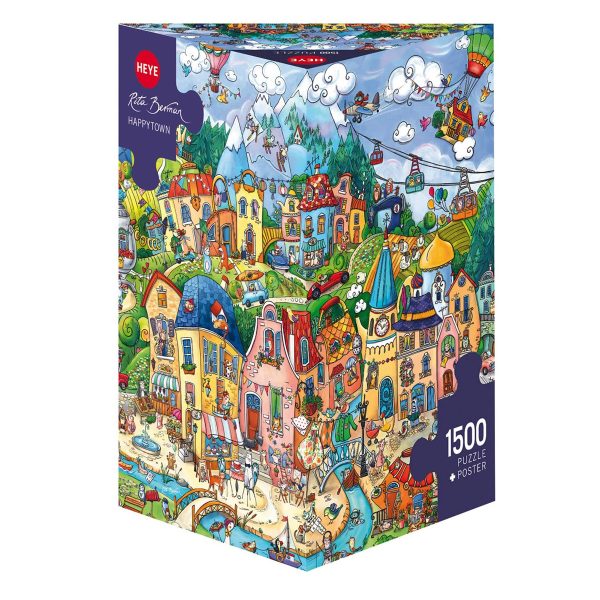 Heye Happytown Puzzle Box Image