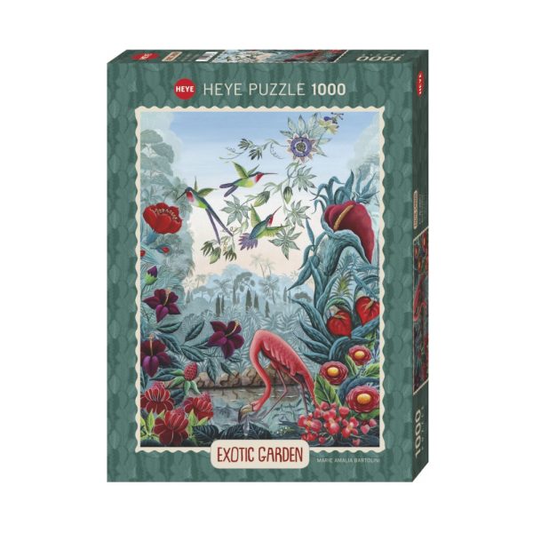 Heye Exotic Gardens: Bird Paradise 1000 Piece Puzzle (29957)