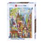 Heye Charming village Red Arches Puzzle Box Image