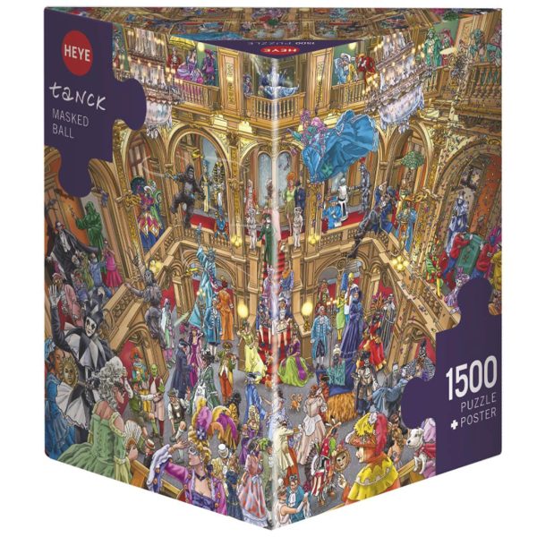Heye Masked Ball Puzzle Box Image
