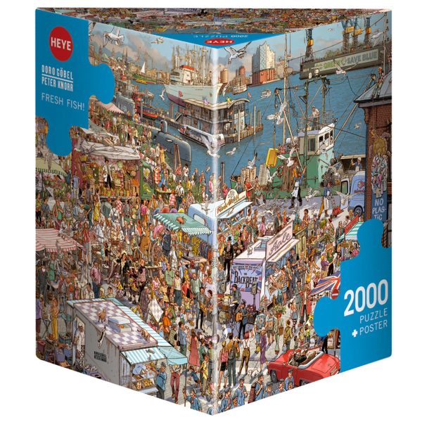 Heye Fresh Fish! Puzzle Box Image
