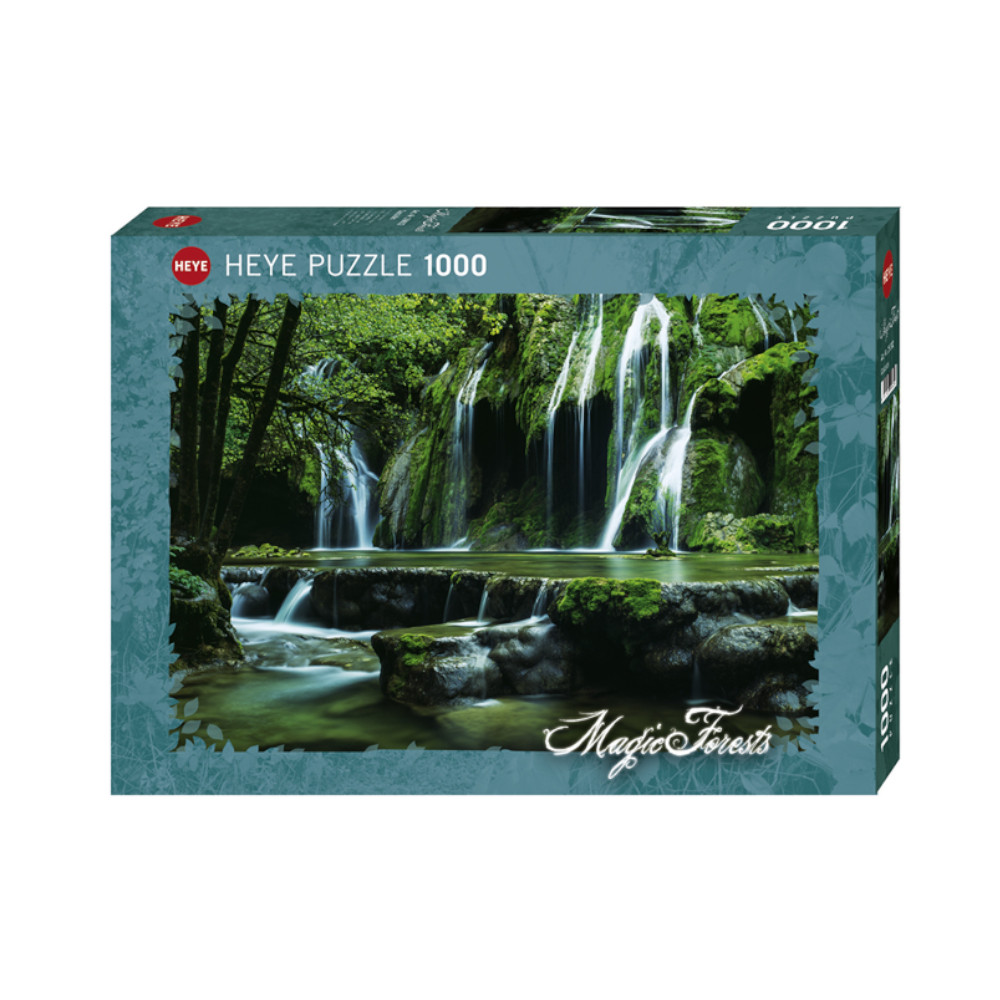 Puzzle paesaggi Heye fiumi e Cascate Magic Forests Cascades 1000 pz | Acquisti Online su