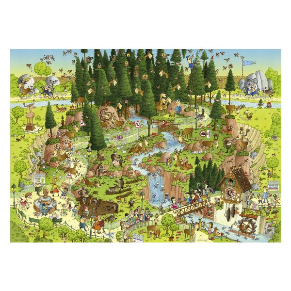 Funky 2024 zoo puzzle