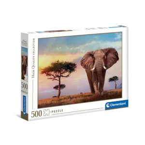 Clementoni African Sunset 500 piece puzzle box image