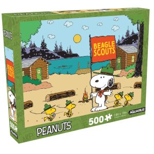 Aquarius Beagle scouts 500 piece puzzle image