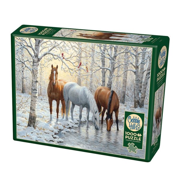 Cobble Hill Winter Trio Puzzle Box Image