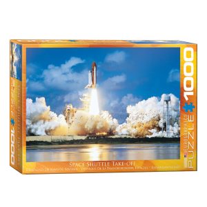 EuroGraphics Space Exploration: Space Shuttle Take-Off 1000 Piece Puzzle (6000-4608) - Image 1