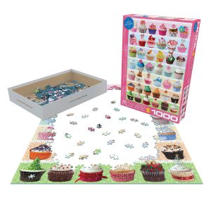 EuroGraphics Delicious Food Puzzles: Cupcakes 1000 Piece Puzzle (6000-0409) - Image 3