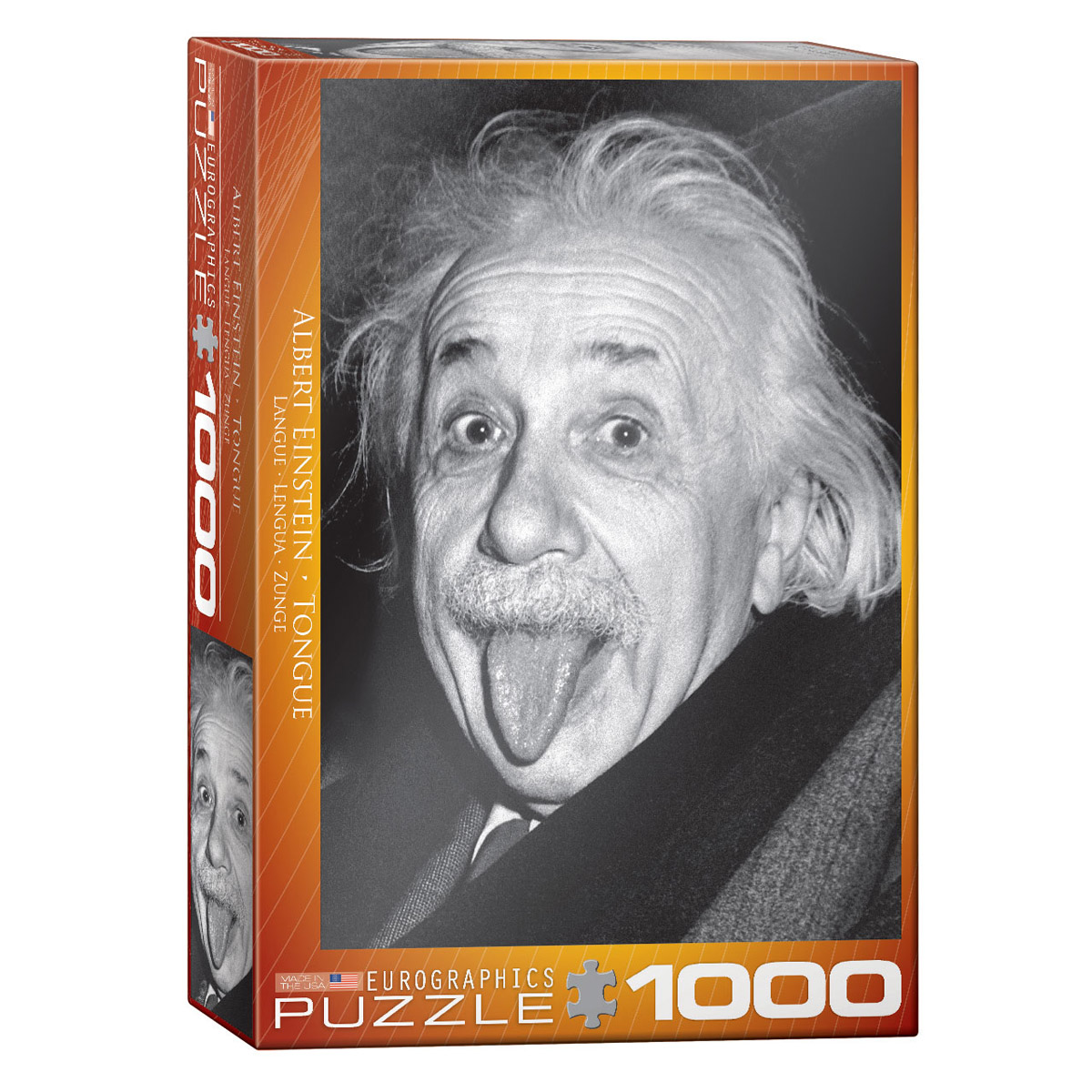 EuroGraphics Anatomy & Science Charts: Einstein Tongue 1000 Piece ...