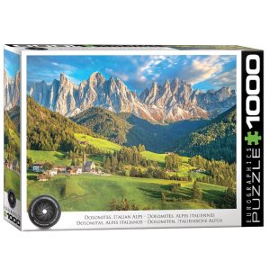 EuroGraphics HDR Collection: Dolomites Mountains, Alto Adige Italy 1000 Piece Puzzle (6000-5706)