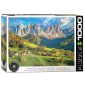 EuroGraphics HDR Collection: Dolomites Mountains, Alto Adige Italy 1000 Piece Puzzle (6000-5706)