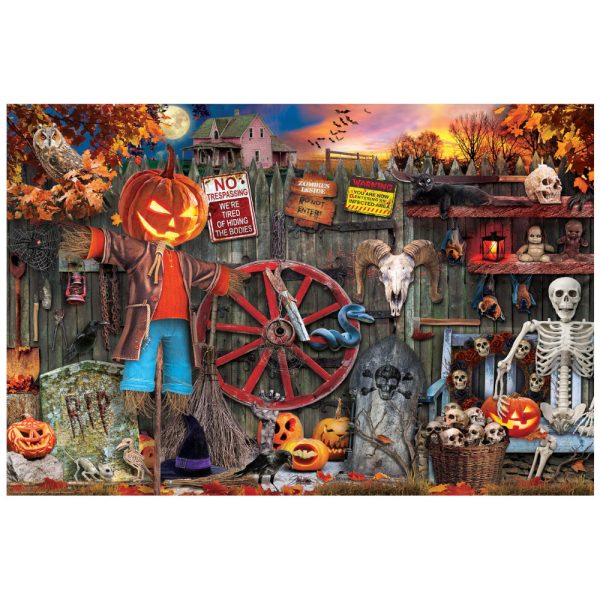 EuroGraphics History & General Interest: Halloween Decorations 1000 Piece Puzzle (6000-5653)