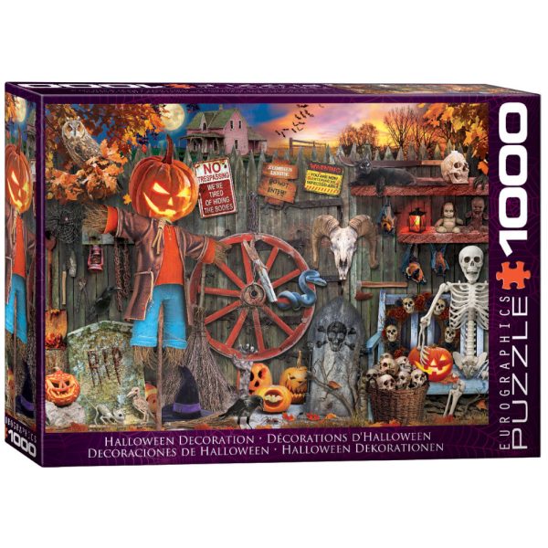 EuroGraphics History & General Interest: Halloween Decorations 1000 Piece Puzzle (6000-5653)